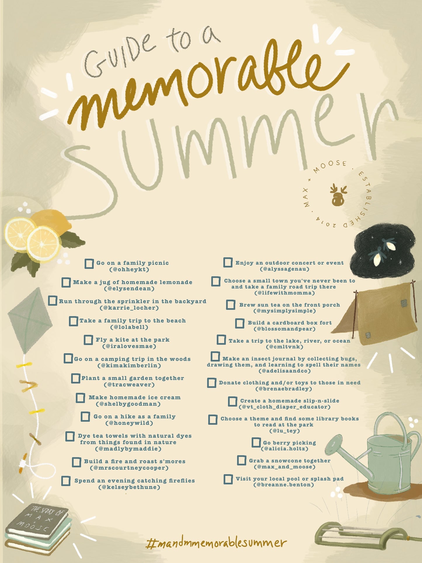 guide to a memorable summer