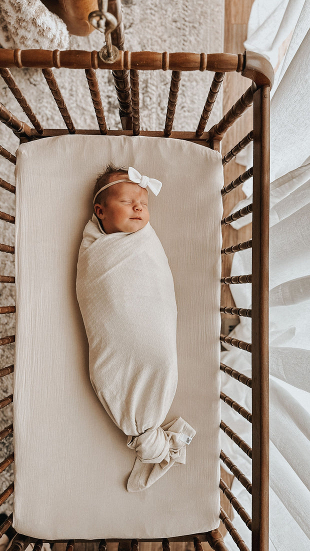 Pearl Pointelle Swaddle