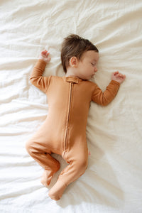 Organic Pima Cotton Baby Sleeper in Graham